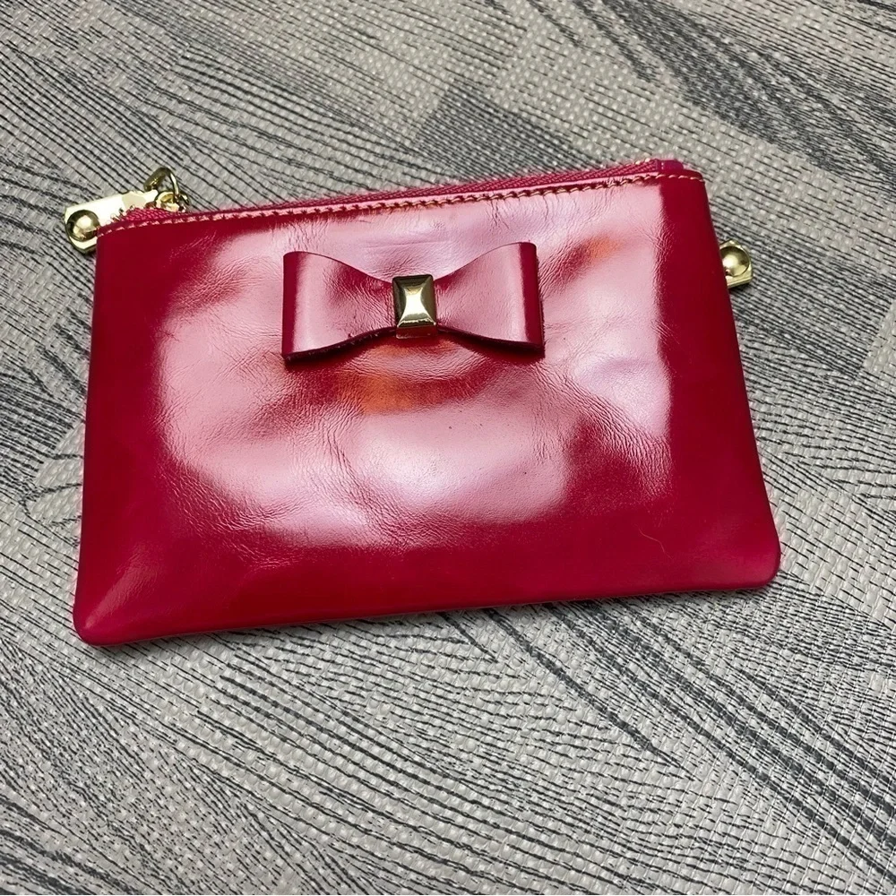 Vera Pelle Italian Leather Card/Key Purse